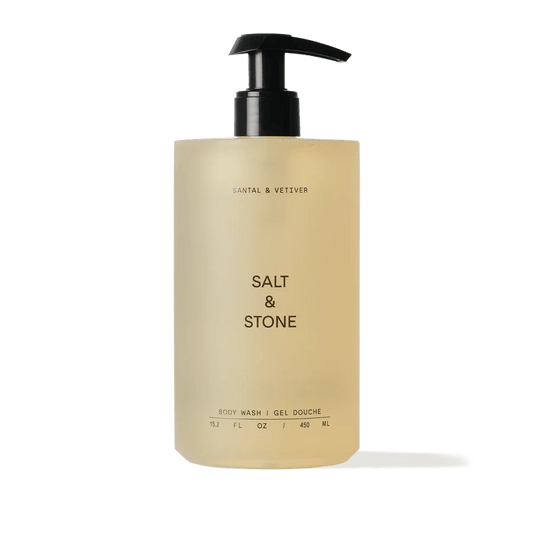 Salt & Stone lifestyle Santal & Vetiver Antioxidant Body Wash