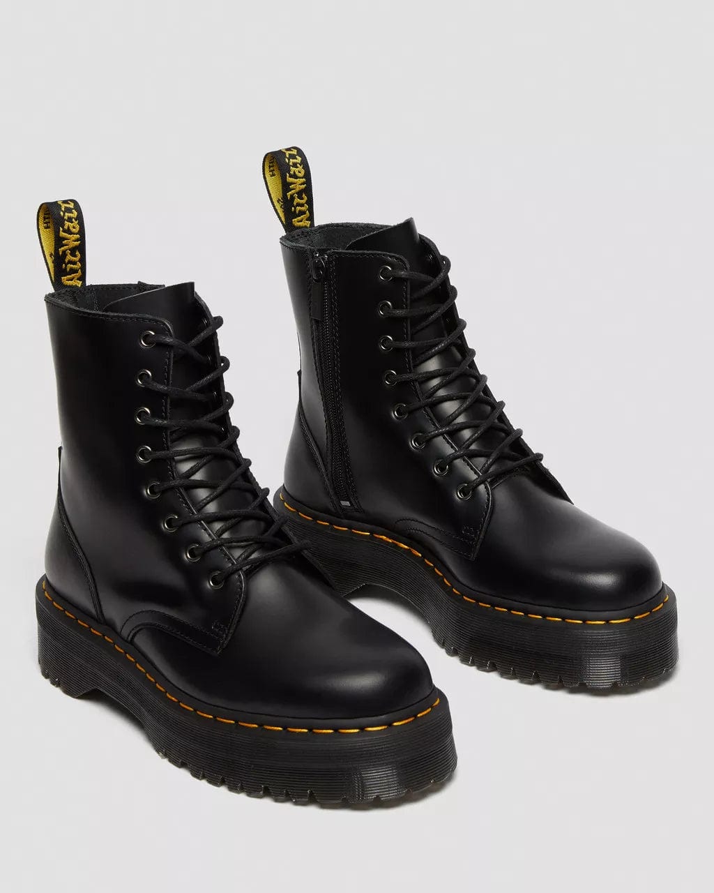 SHOES - DR.MARTENS - Jadon Quad Bex Polished Smooth Boots - Nagel wereld