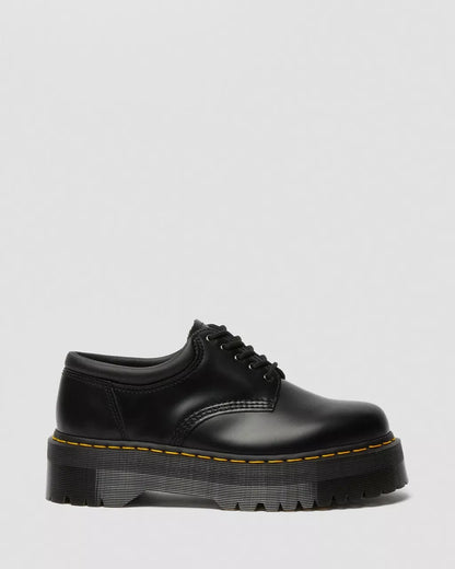 DR.MARTENS SHOES Black / 5 Quad Bex Smooth Leather Shoe