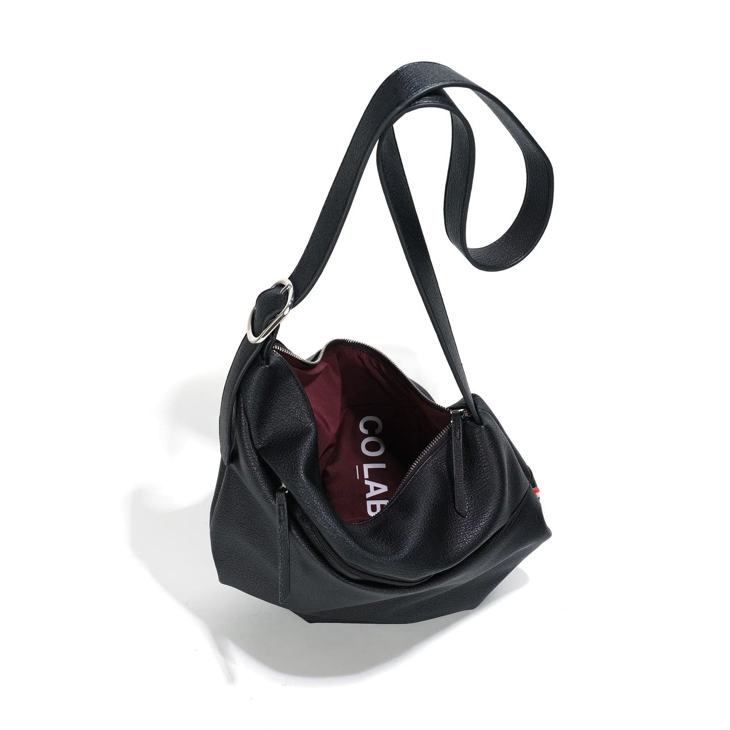 COLAB BAGS Black Marilyn Curved Holdall