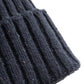 LES DEUX ACCESSORIES Wells Fleck Wool Rib Beanie