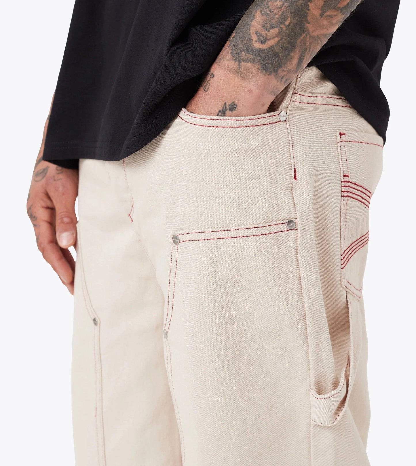 Zanerobe M BOTTOMS Carpenter Pant - Beige