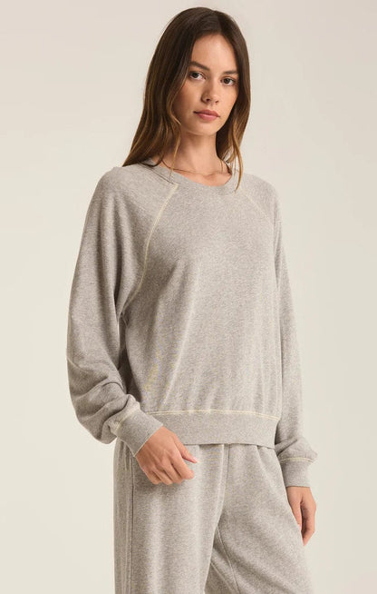 sweater - Z Supply - Saldana French Terry Top - Nagel wereld