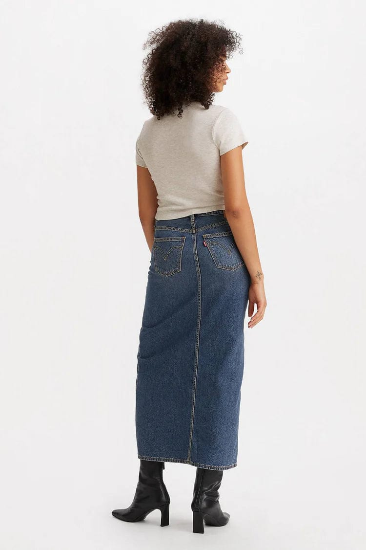 LEVI'S BOTTOMS Ankle Column Skirt