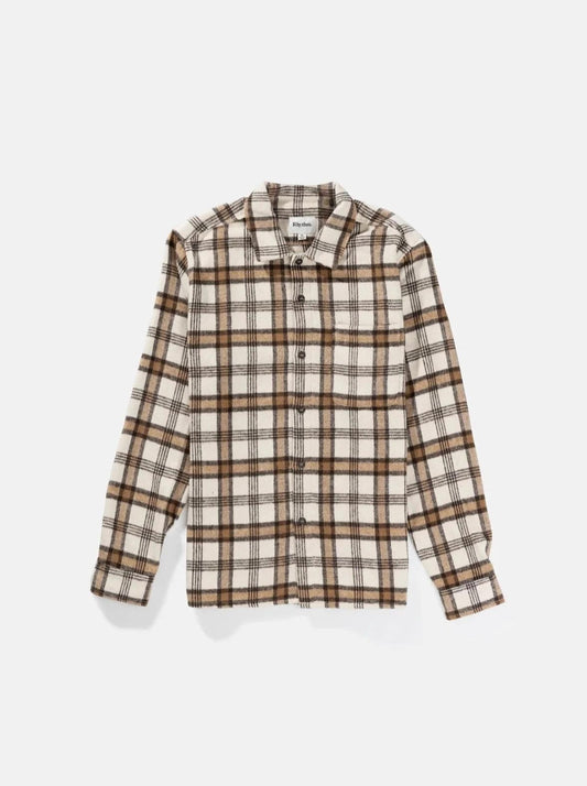 M TOPS - RHYTHM - Albert Check Shirt - Nagel wereld