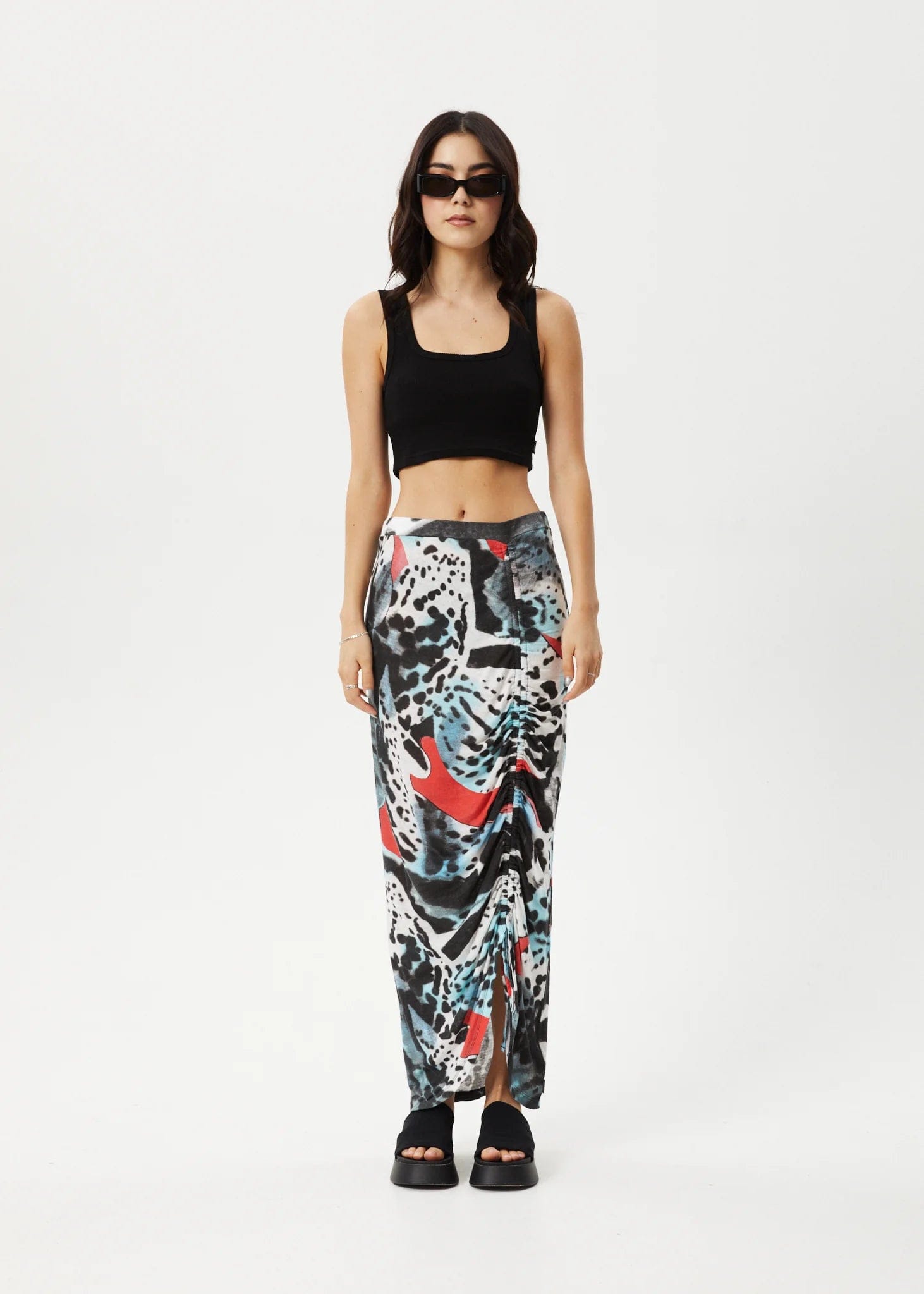 Bottoms - AFENDS - Dossy Sheer Maxi Skirt - Nagel wereld