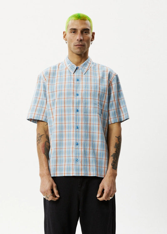 AFENDS m tops Position Recycled Short Sleeve Shirt