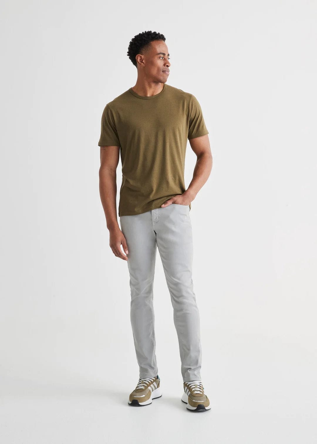 m bottoms - DUER - No Sweat Slim Pant - Nagel wereld