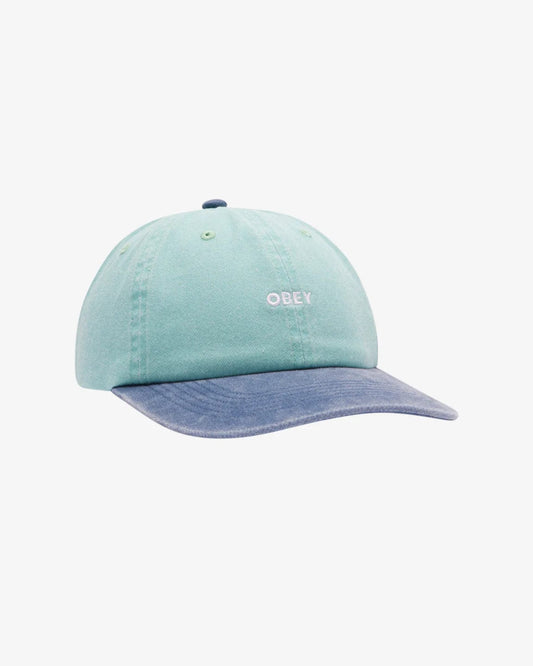 Obey Accessories Surf Spray Pigment 2 Tone 6 Panel Strapback